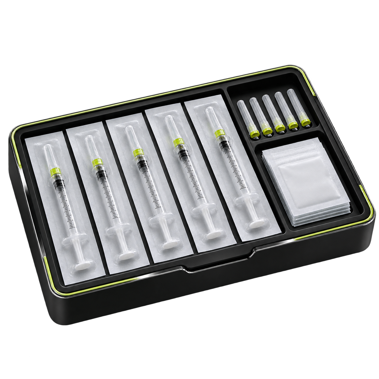 Premium EKG research syringe kit